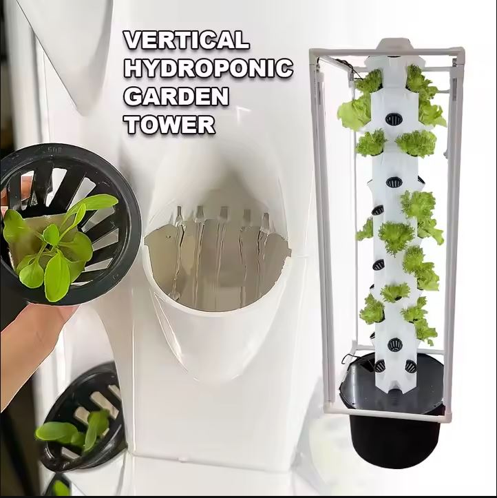 Vertikální hydroponická věž