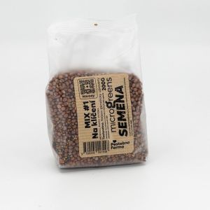 Semínka pro microgreens – Mix na klíčení (Daikon, Brokolice, Vojtěška) 200 g