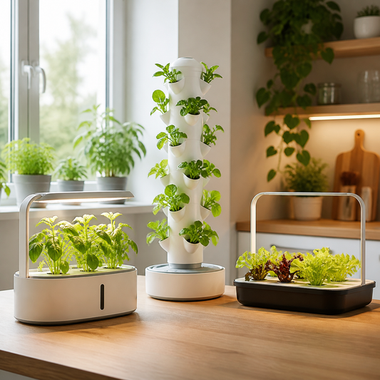 Jak vybrat domaci hydroponicky system podle prostoru a rostlin - Hapyliv