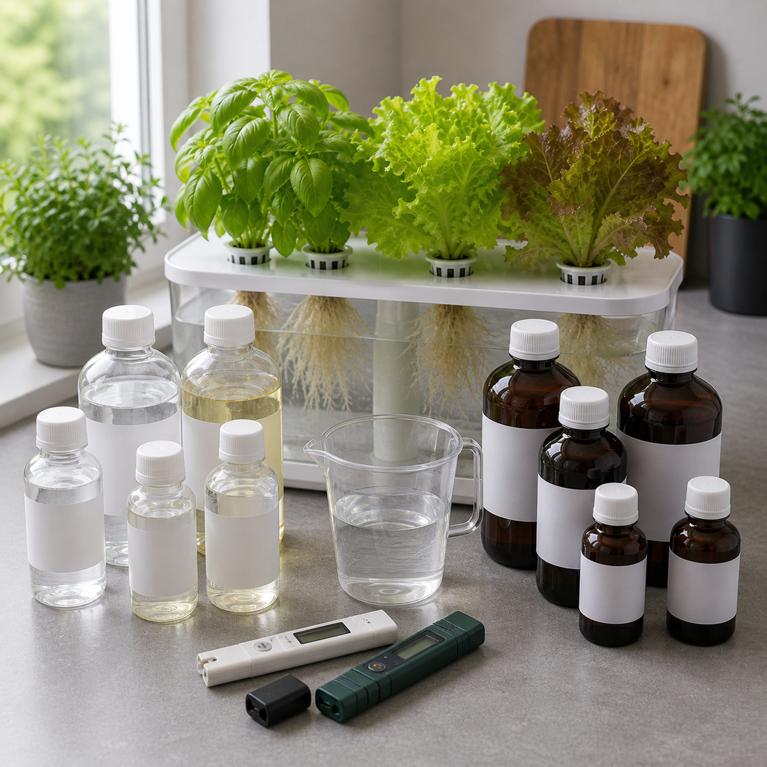 Mineralni vs. organicka hnojiva v hydroponii - Hapyliv