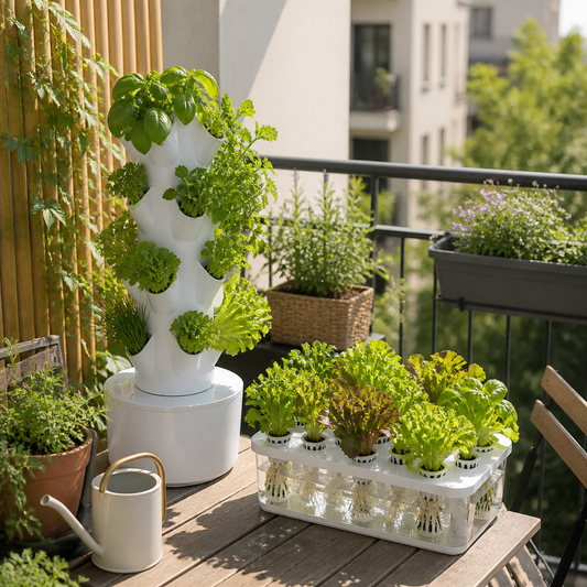 Hydroponie na balkon: co jde a na co si dat pozor - Hapyliv
