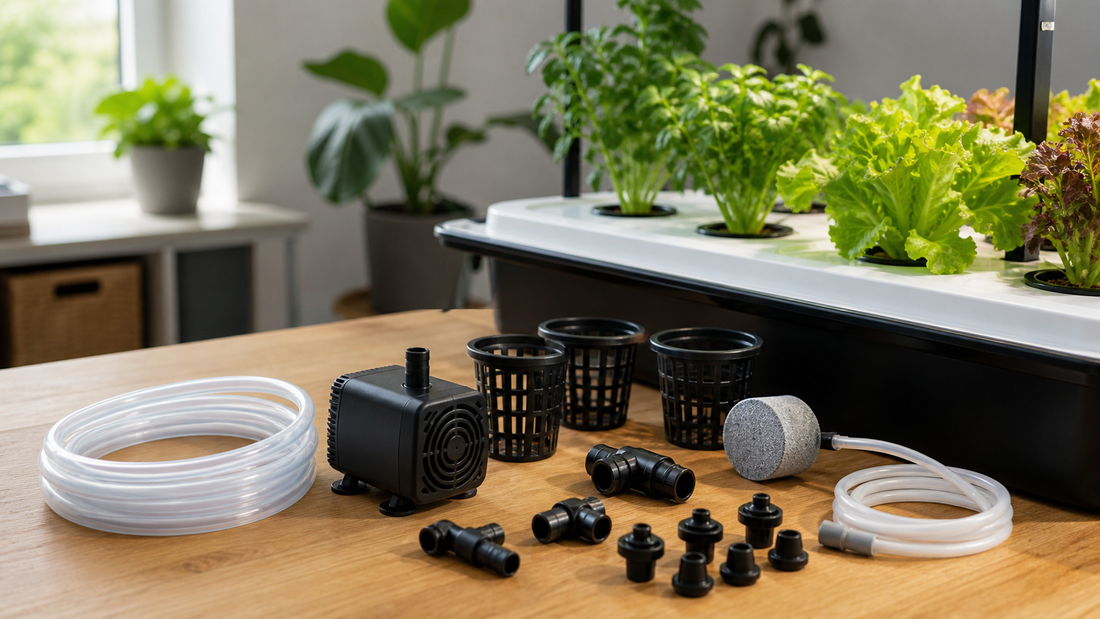 Nejdulezitejsi nahradni dily pro hydroponicky system - Hapyliv