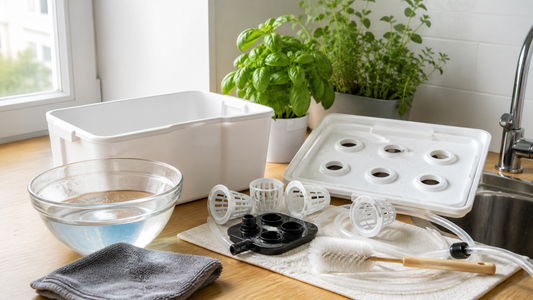 Jak cistit hydroponicky system po sklizni - Hapyliv