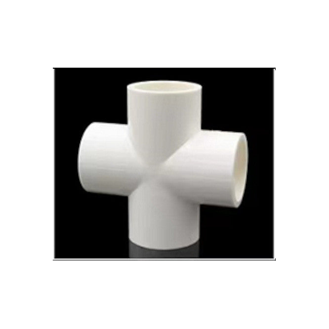 Urban Hydro spojka X 32 mm, pro 4 PVC trubky k NFT kanálu