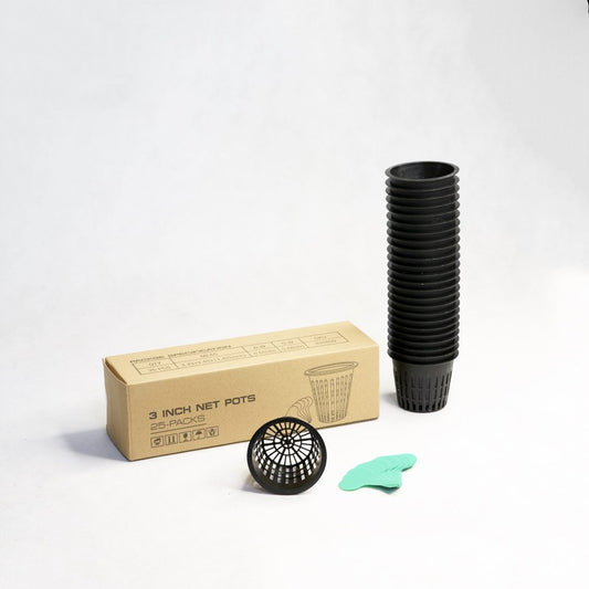 Hydroponický košík průměr 8 cm (3″), BOX 25 ks