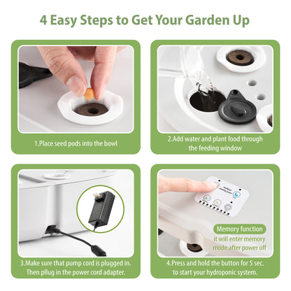 Hydroponický systém pro domácí pěstování – Inteligentní a snadné řešení